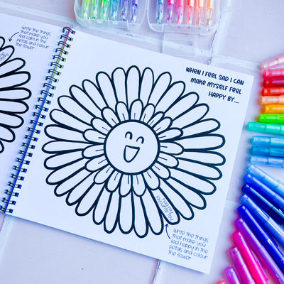 Cool Calm Kids Mindfulness Journal + Sticker Set