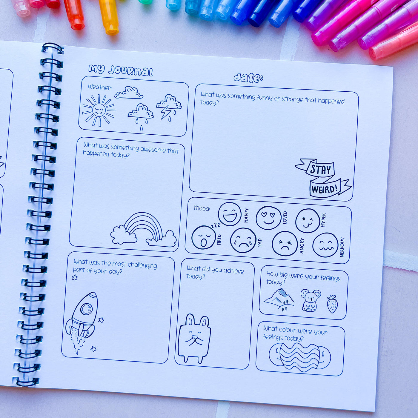 Cool Calm Kids: Mindfulness Journal