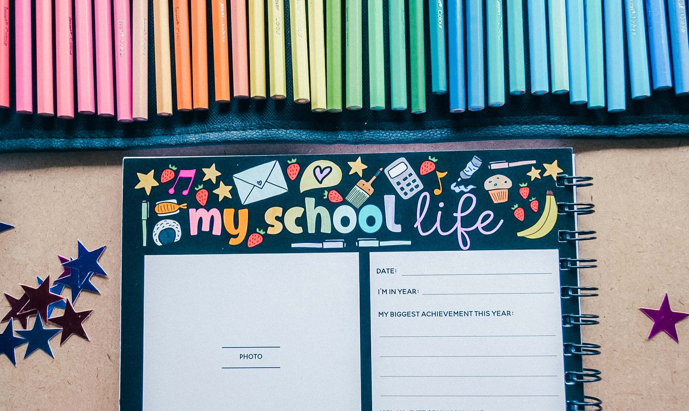 School Memory Book | Blueberry Co